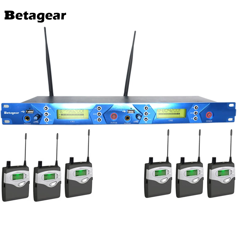 Система мониторинга Betagear BT5102 внутриканальная Цифровая беспроводная система