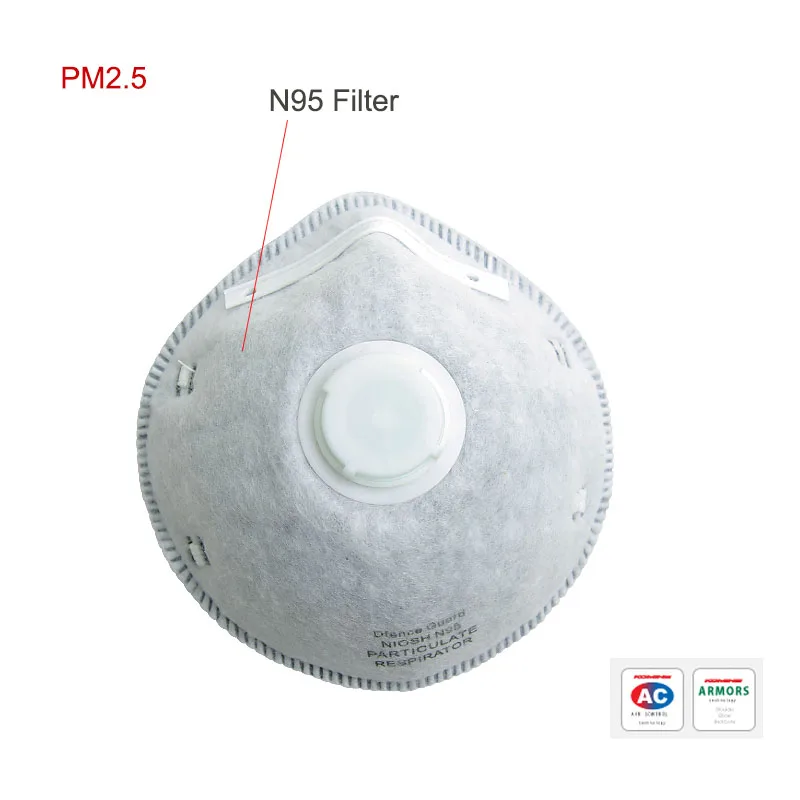 KOMINE N95 фильтр PM2.5 анти дымка Анти-пыль маска для лица респиратор защита от пыли маска