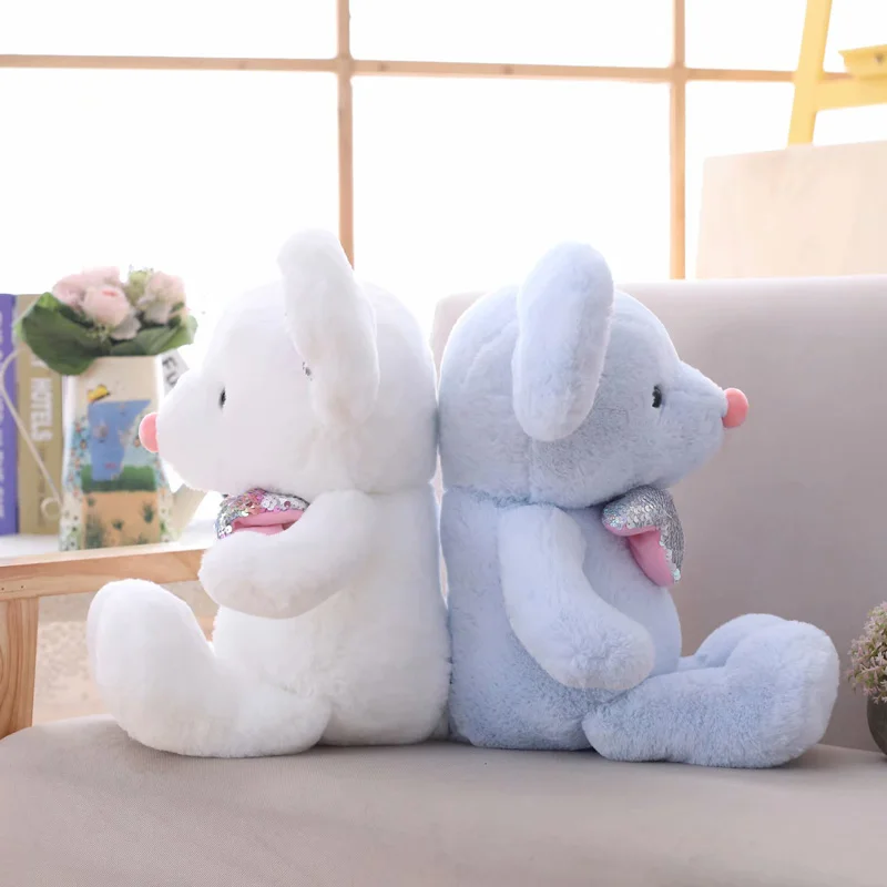 

Lovely Nordic Style White Mouse Plush Doll Stuffed Toy Animal Plush Toy Children's Toy Birthday Gift