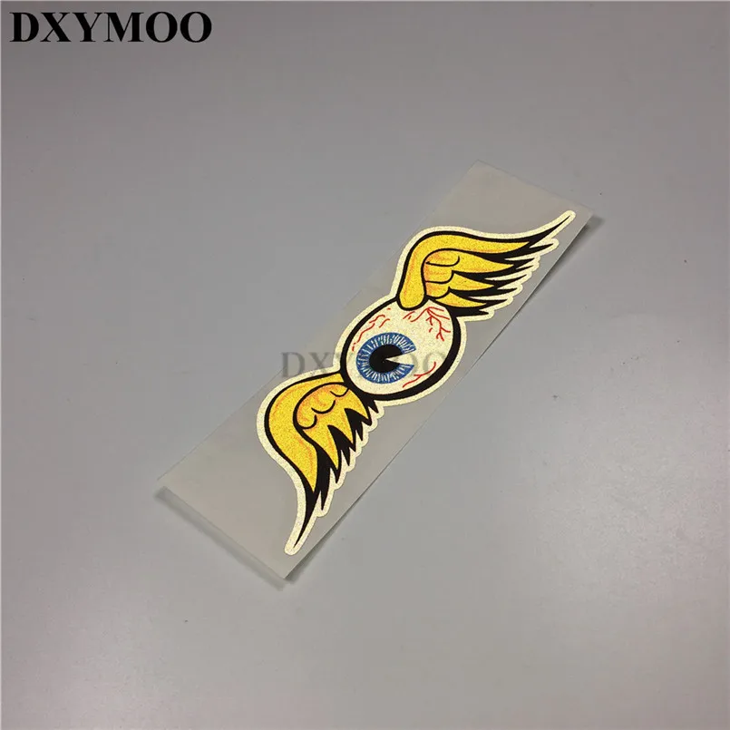 Funny Bloody Eyeball Car Sticker Evil Eyes Reflective 3M Motorcycle Helmet Decal Vinyl for von dutch | Автомобили и мотоциклы