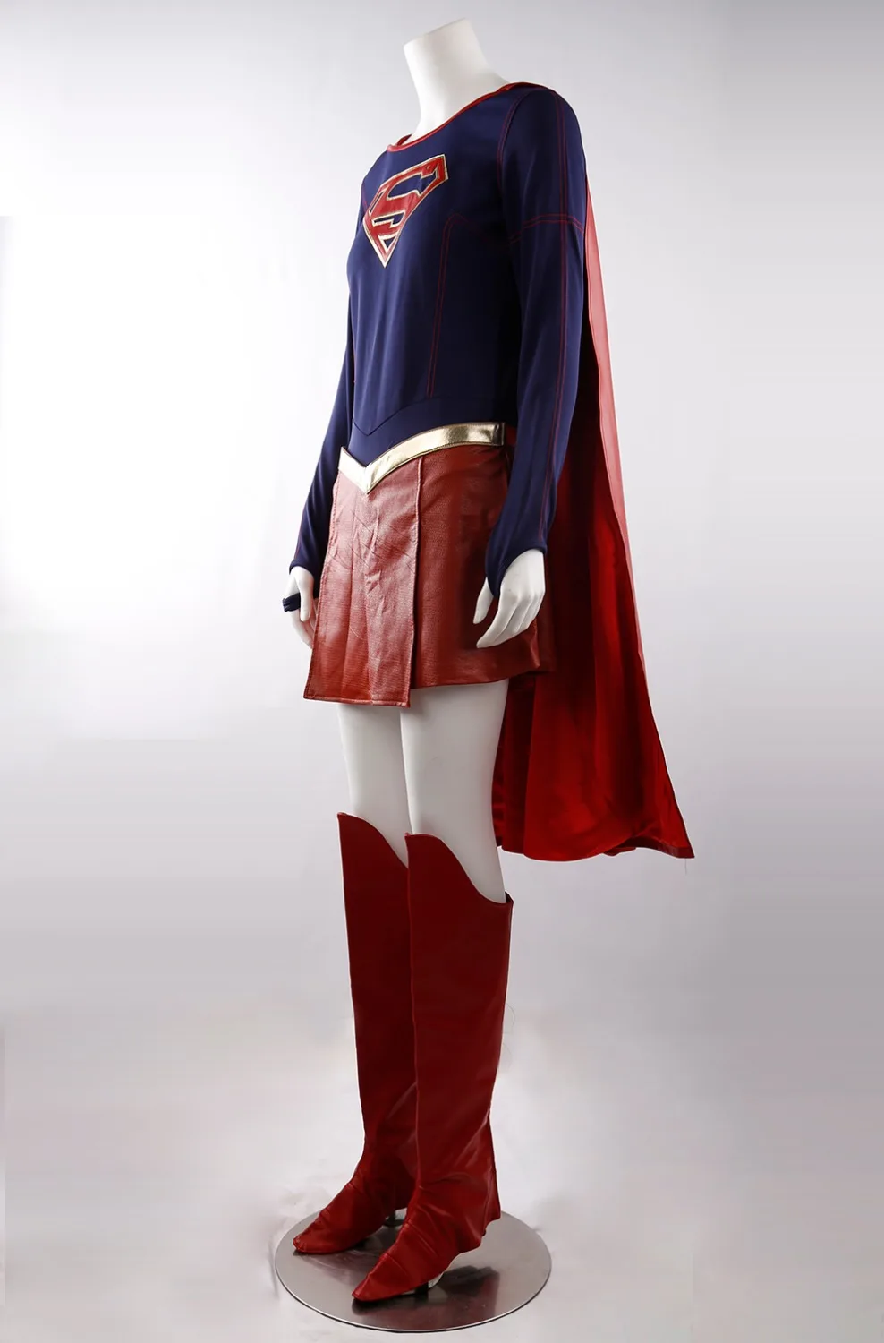 Супергерой Супергерл Кара зор-эль Косплей Костюм Полный комплект на заказ |