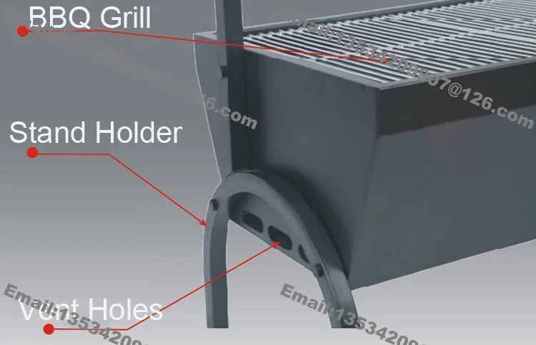 Бесплатная доставка курица среднего гироскопа гриле Принадлежности для