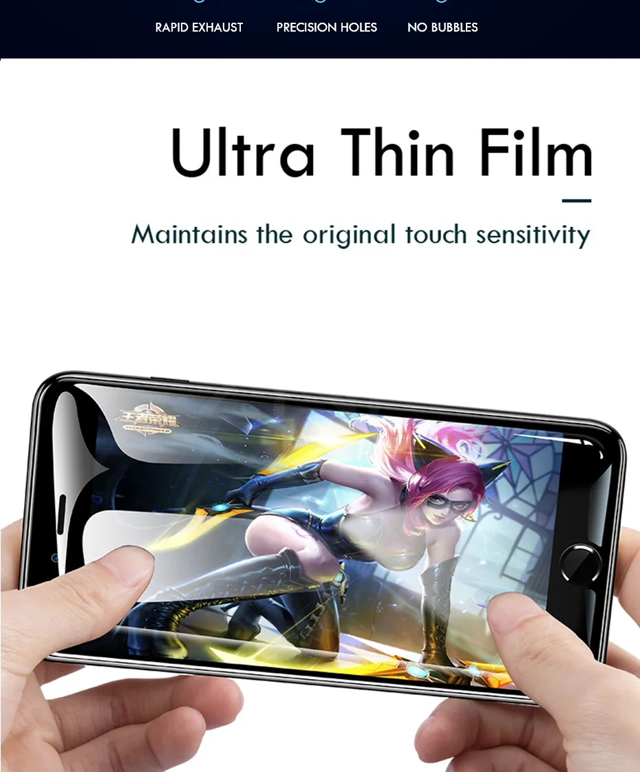 ZNP 9D Защитное стекло для iphone 6 6S 7 8 plus X 10 стекло для iphone 8 XS MAX Защита экрана для iphone 7 8 XR закаленное стекло