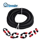 ESPEEDER AN12 мазута турбо масляный радиатор шланг 16FT + 12 прямо под углом 45 градусов локоть 180 градусов поворотный концевой фитинг шланга адаптер