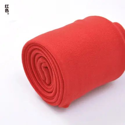 Red Daivsxicai/Детские зимние теплые леггинсы однотонные Плотные хлопковые леггинсы для девочек эластичные дышащие детские леггинсы - Цвет: Red