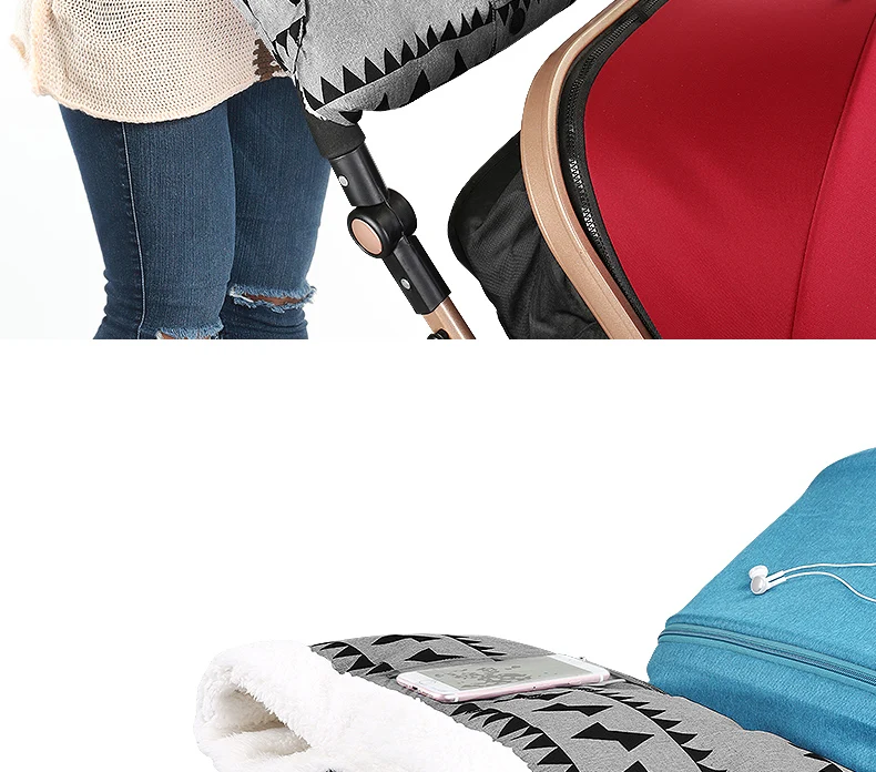 Муфта для коляски Варежки на коляску JOYREN теплые Handmuff для детских колясок/инвалидных колясок держать руки тосты зимой