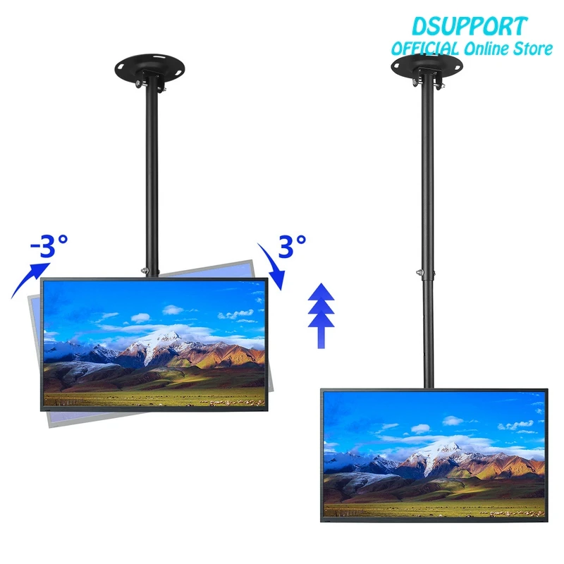 Потолочный кронштейн для телевизора подходит большинства 26 50 &quotLCD LED плазменный