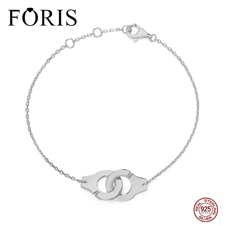 FORIS модные брендовые ювелирные изделия Уникальный стиль браслет наручники для