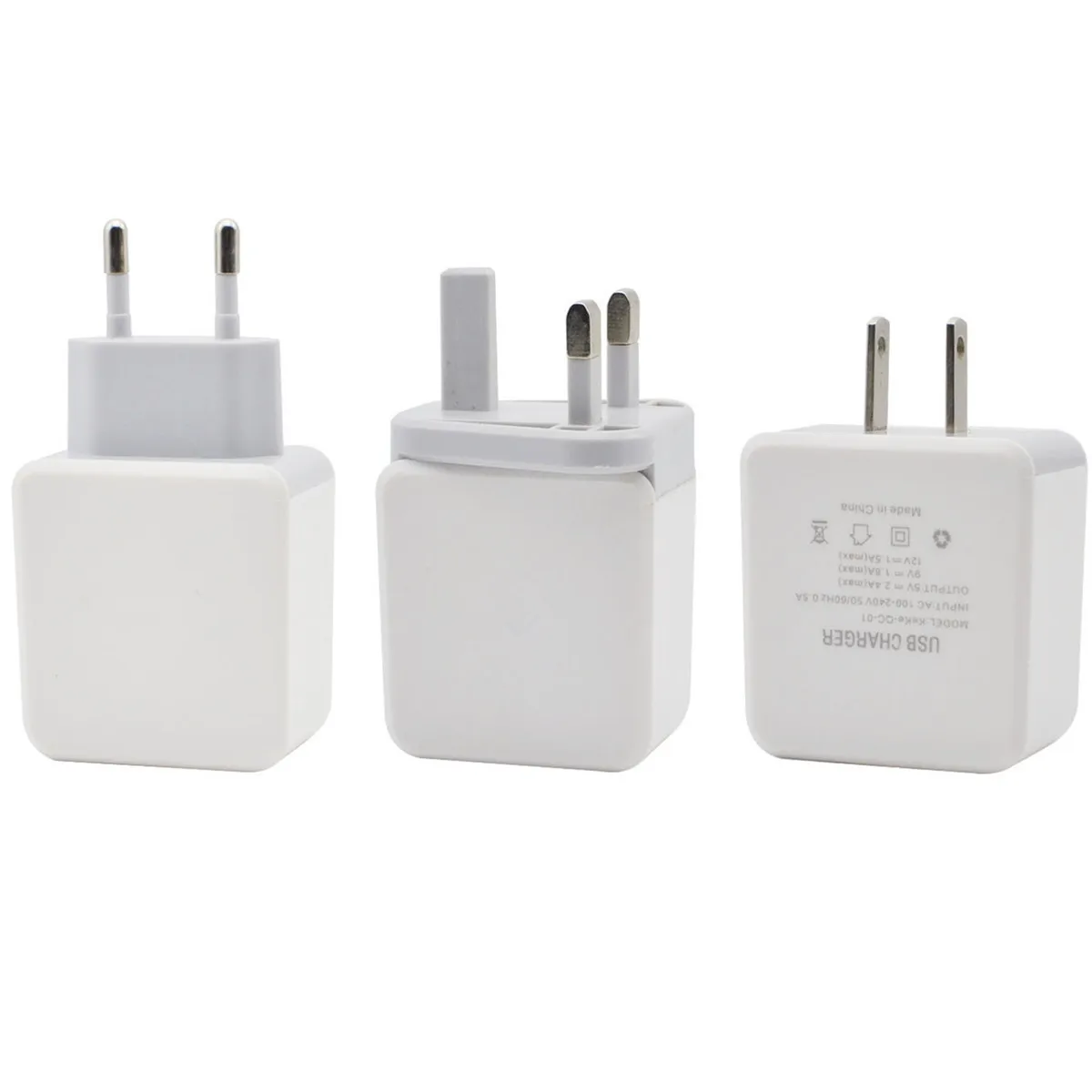 Настенный адаптер Maxsharer EU US UK Quick charge 3 0 5V 2.1A для Iphone 7 8 Plug Sumsung зарядное устройство