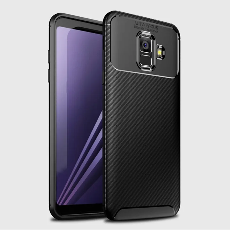 Чехол для телефона Samsung Galaxy A6 2018 роскошный однотонный Ультратонкий Мягкий чехол
