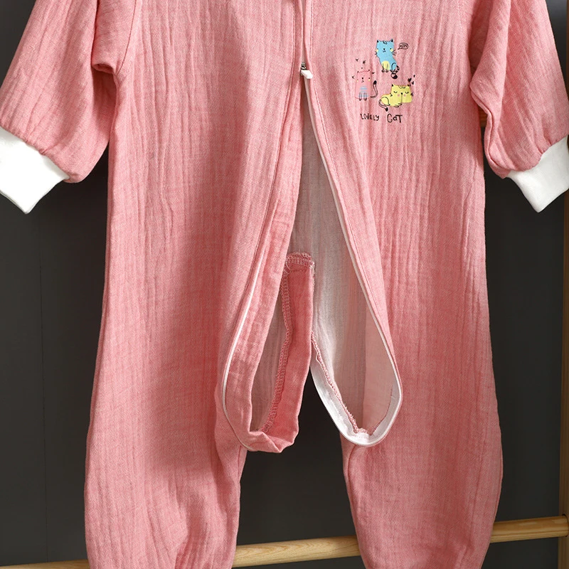 

Baby Sleep Gown newborn baby sleeping bag toddler Sleepsack Long Sleeve cotton for boy girl Spring Autumn YMM032