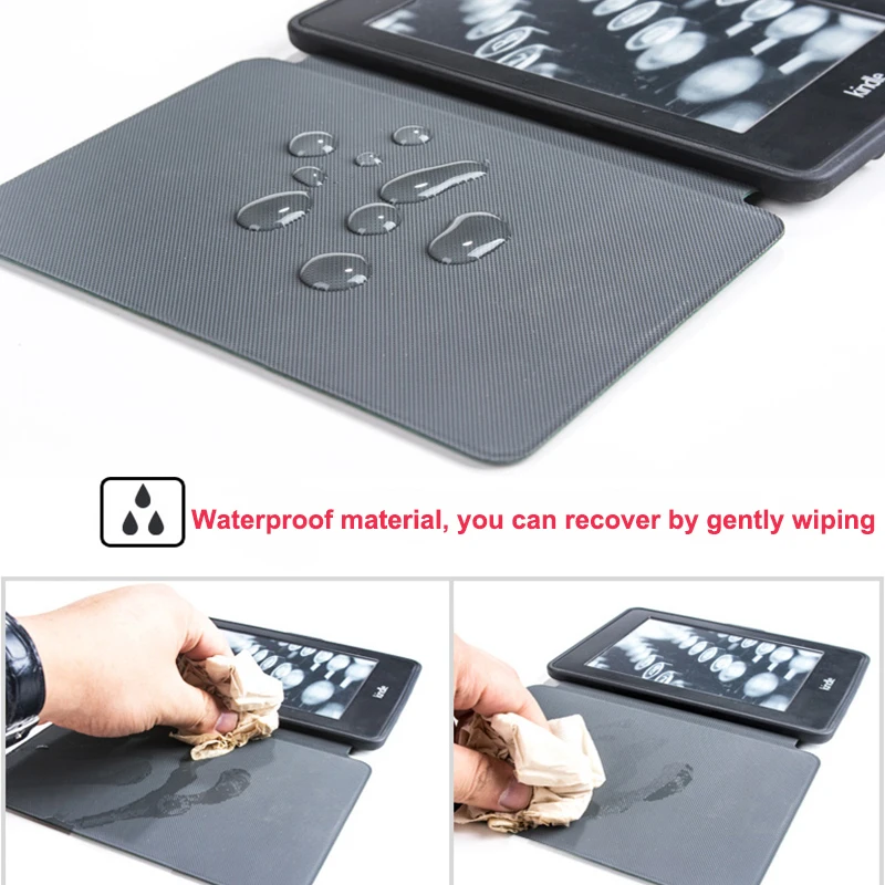 Умный чехол из искусственной кожи чехол для Amazon Kindle Paperwhite 4 читалка Магнитный Водонепроницаемый чехол Funda Kindle Paperwhite 4 выпуск