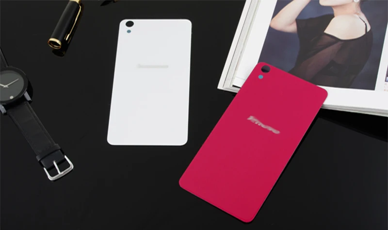 Чехол со стеклянной задней дверью для lenovo S850, Сменный Чехол для lenovo S850T, задняя крышка с наклейкой