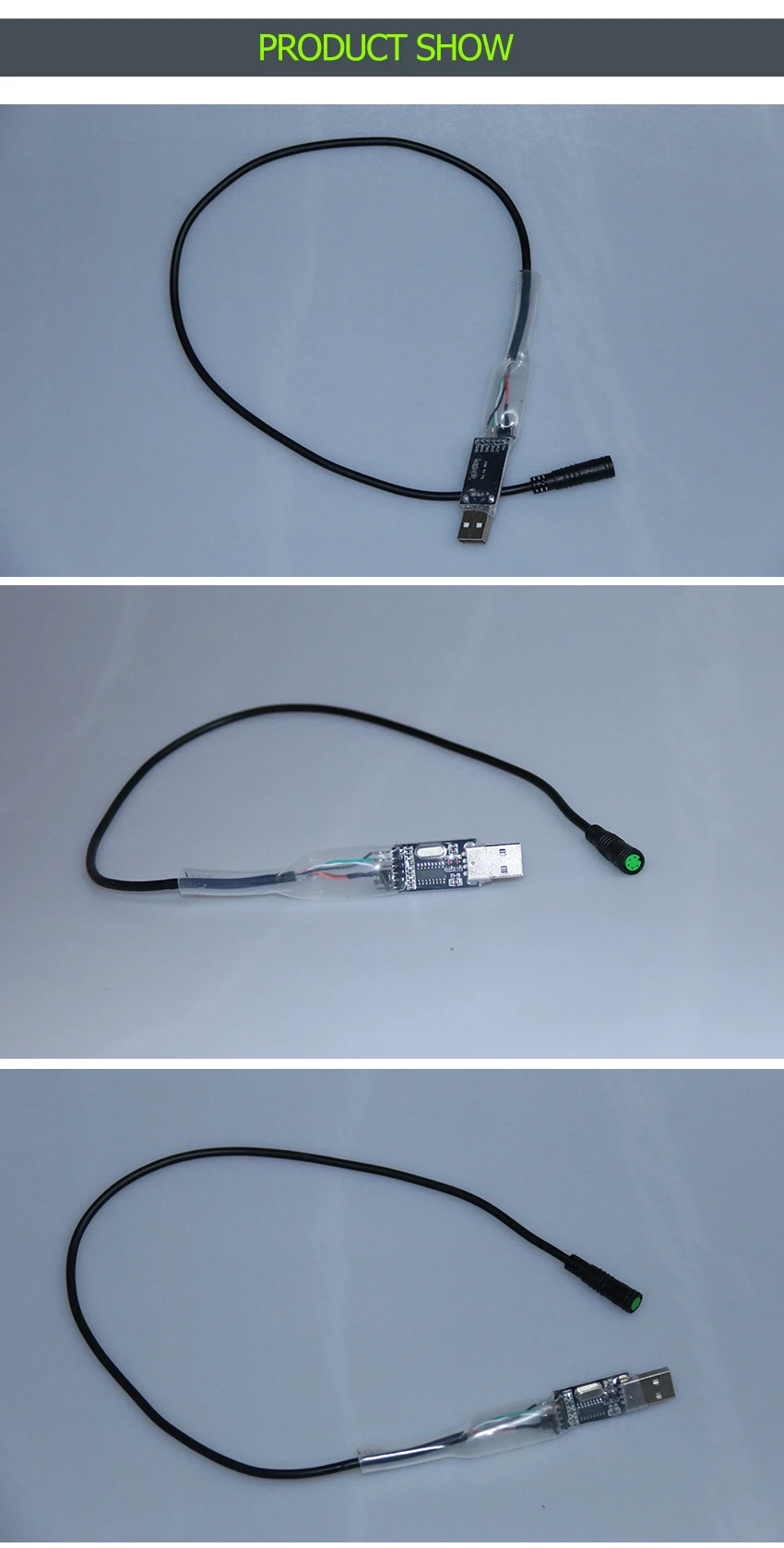 Bafang USB Кабель для программирования Mid-drive Мотор аксессуары 8fun BBS запрограммированный провод линии
