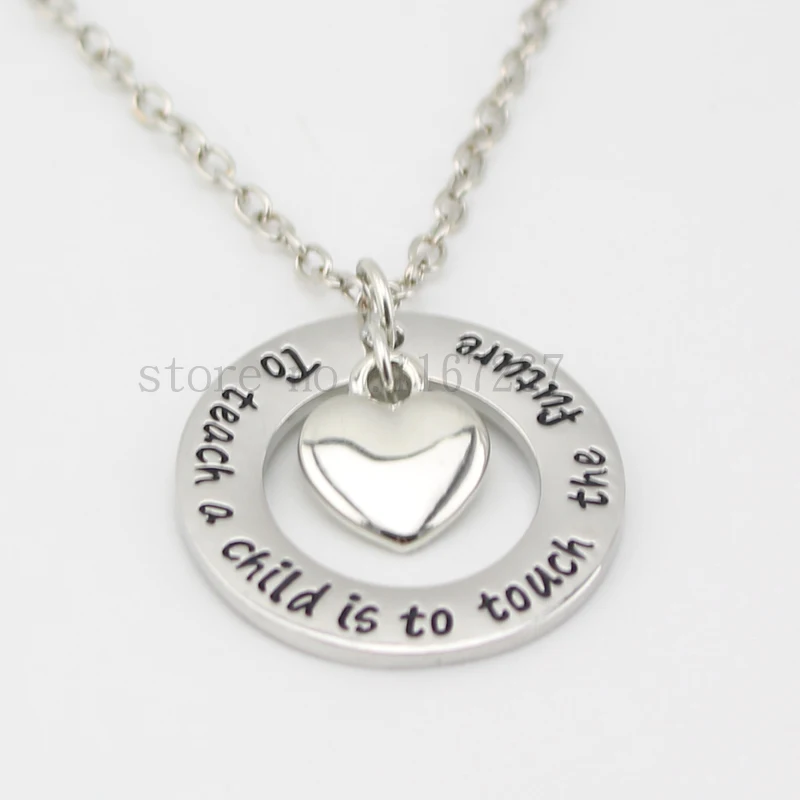 Ожерелье для учителей 2015-раньше-ожерелье-научить ребенка прикоснуться к