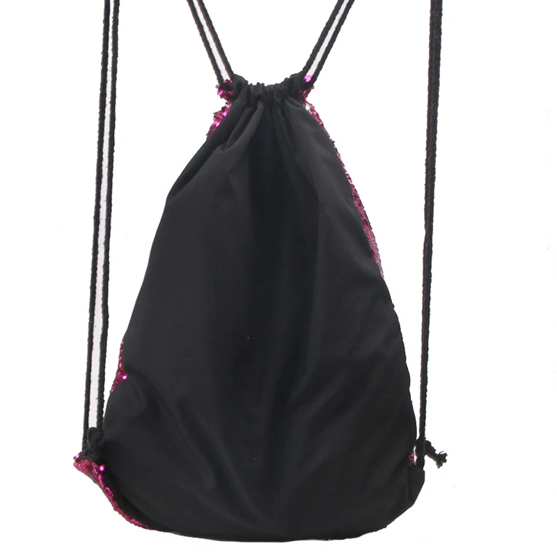 Brand Baellerry New Mermaid Sequins Backpack Fashion Women Drawstring Bag Students Girls Shopping Package | Багаж и сумки
