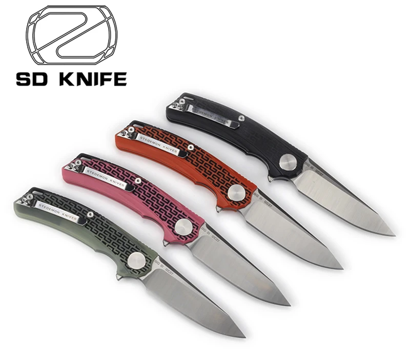 STEDEMON BG01 Флиппер складной нож 12C27 лезвие KVT шарикоподшипник G10 Ручка Кемпинг Охота Открытый выживания Ножи EDC инструменты