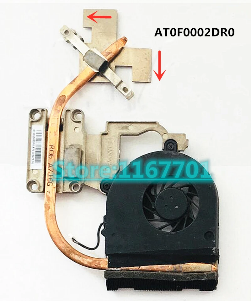 

Laptop/notebook CPU Cooling Radiator heatsink&fan for Acer Aspire 5742 5742g AT0FO003DR0 AT0FO002DR0