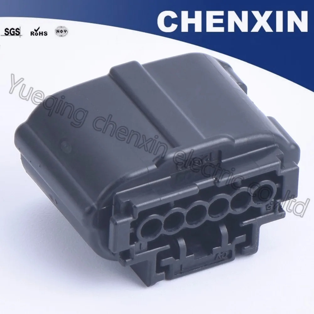 Черный 6 pin Автомобильный водонепроницаемый авто-соединитель 0,6 femal 6189-1083 TS серии автомобильное Контактное гнездо авто педаль акселератора разъем
