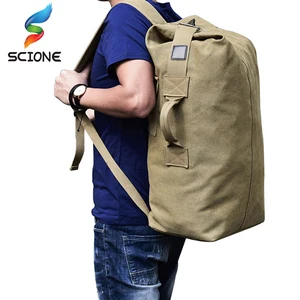 большой уличный Тактический Военный Рюкзак Molle, топ, холщовая Спортивная Сумка для кемпинга, пешего туризма, треккинга, водонепроницаемый мужской дорожный рюкзак