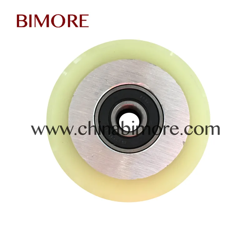 BIMORE OTNC014 GAA332Z4 GAA332AB1 ролик цепи давления эскалатора поручня OD76mm толщина 54 мм