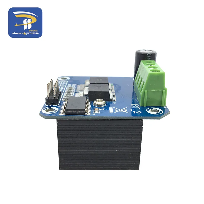 Модуль шагового двигателя BTS7960 BTS7960B DC 43A h мост ШИМ модуль DIY умный автомобиль