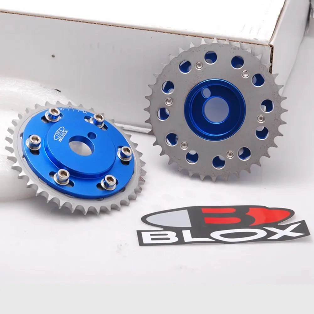 2 шт. Для Nissian SR20DET двигатель синий Blox алюминиевые гоночные регулируемые