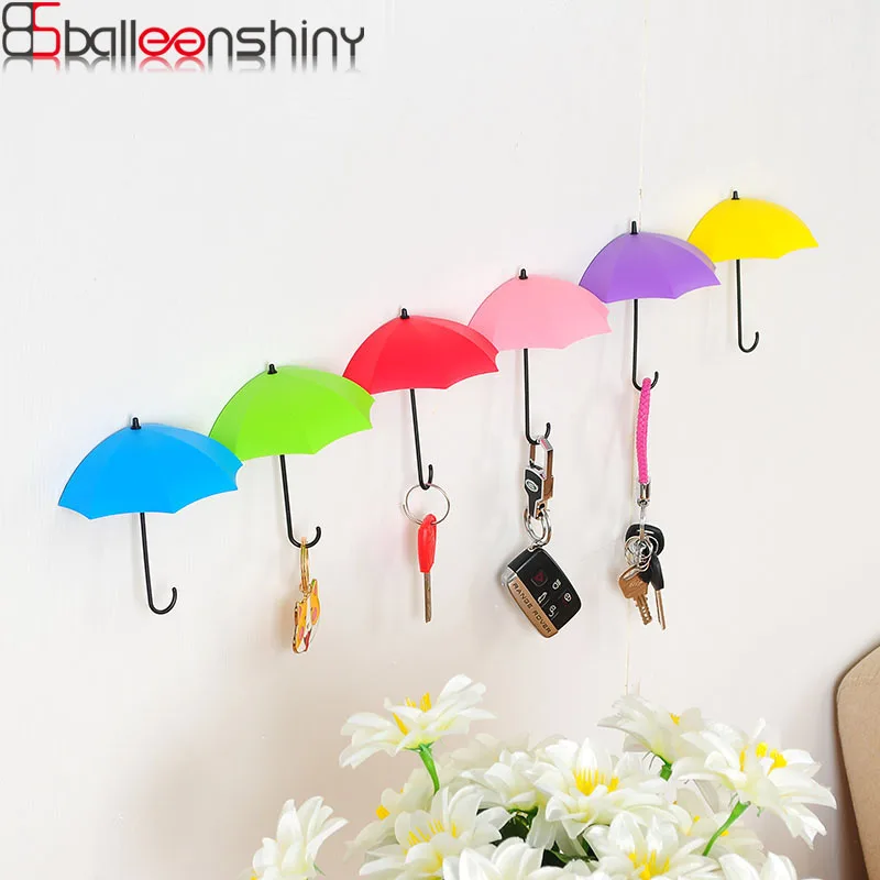 3 шт./лот крючок для хранения в форме зонта креативная вешалка ключей