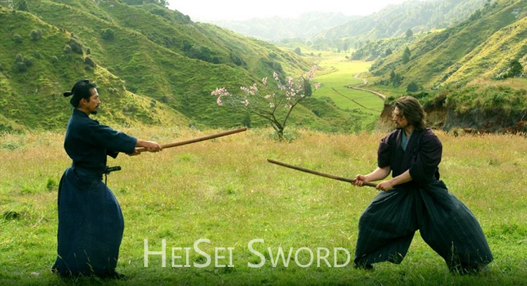 Японский Танто меч самурая Настоящее ручной Короткие Катана деревянной ручкой