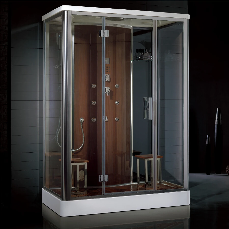 

2017 new design luxury steam shower enclosures bathroom steam shower cabins jetted massage walking-in sauna rooms ASTS1056