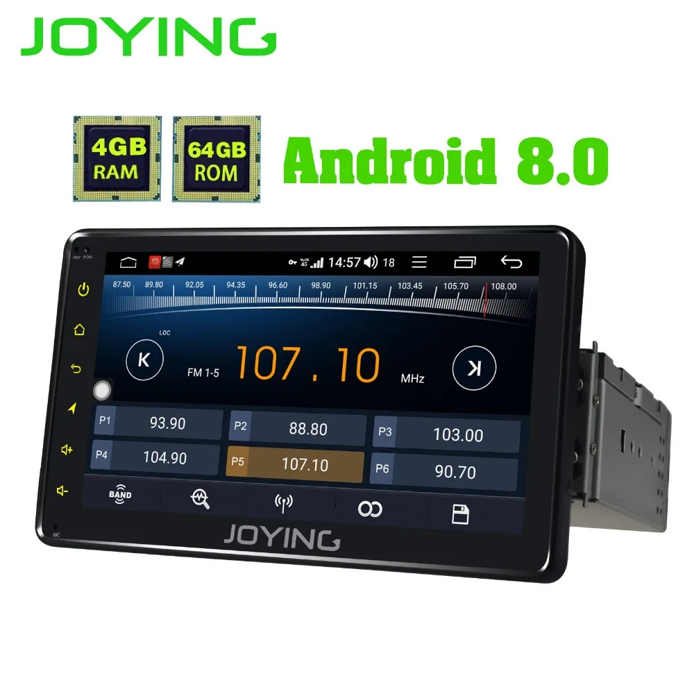 Один Din 7 "Встроенный DSP 4G модуль Carplay 4 Гб + 64 головное устройство Универсальный