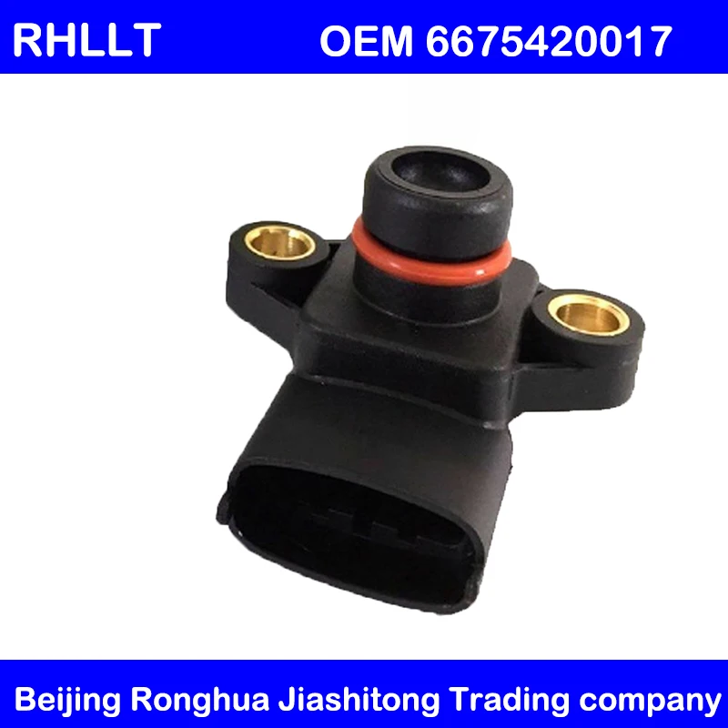 Для подлинной усилитель Датчики давления для Ssangyong Actyon Rodius Stavic Kyron Rexton2 STAVIC+ Euro4 OEM 6675420017