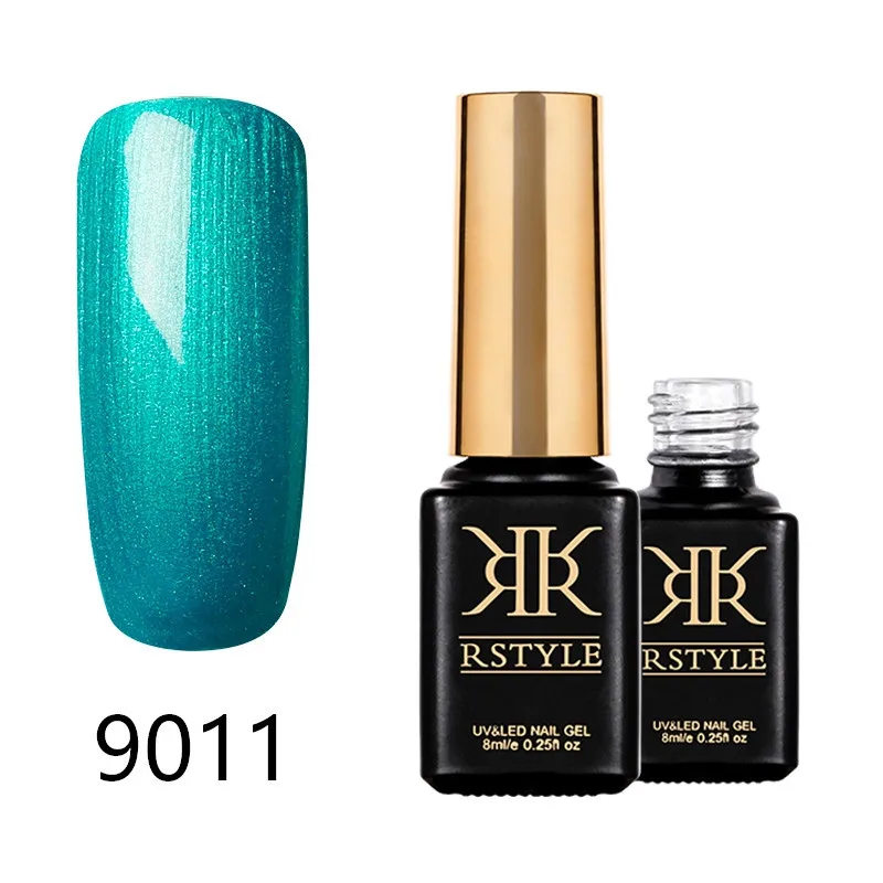 SC9011 Лак для ногтей rstyle 8 мл 9001-9062 чистый цвет УФ-гель для ногтей Soak Off Nail Art Полупостоянный гель лак набор для наращивания ногтей праймер - Цвет: SC9011