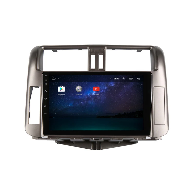 9 &quot2.5D IPS android 8 1 Автомобильный мультимедийный плеер dvd для Toyota Prado 150 2010 2011 2012 аудио