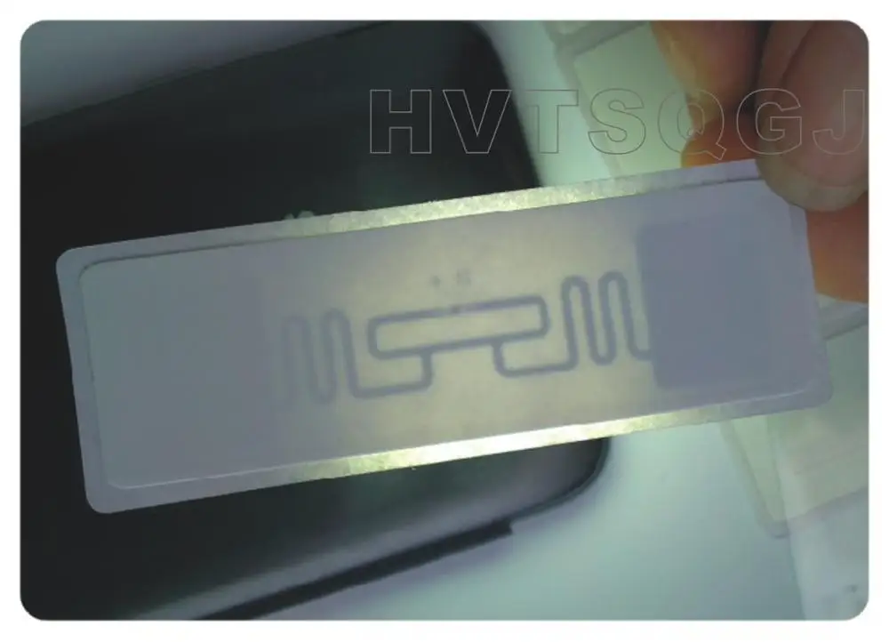

Uhf alien 9662 чип влажная инкрустация gen2 пассивная записываемая rfid Метка программируемая метка epc контроль доступа для системы дальнего действи...