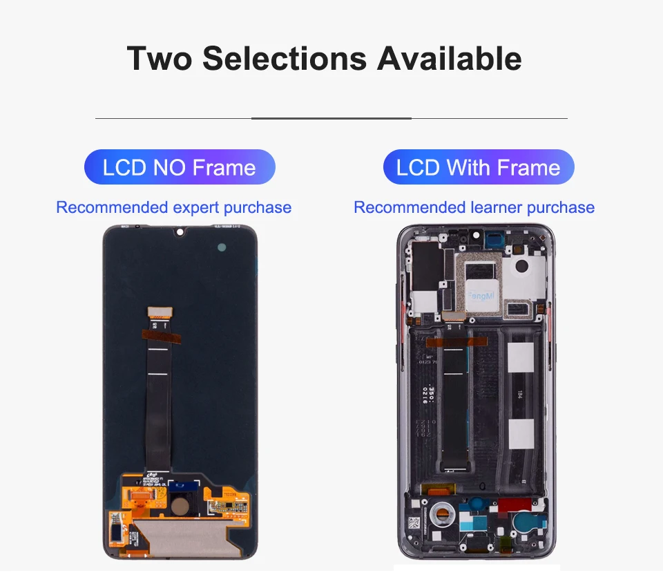 6,39 ''AMOLED ЖК-дисплей для xiaomi mi 9 mi 9 дисплей для xiaomi 9 ЖК-дисплей кодирующий преобразователь сенсорного экрана в сборе с рамкой