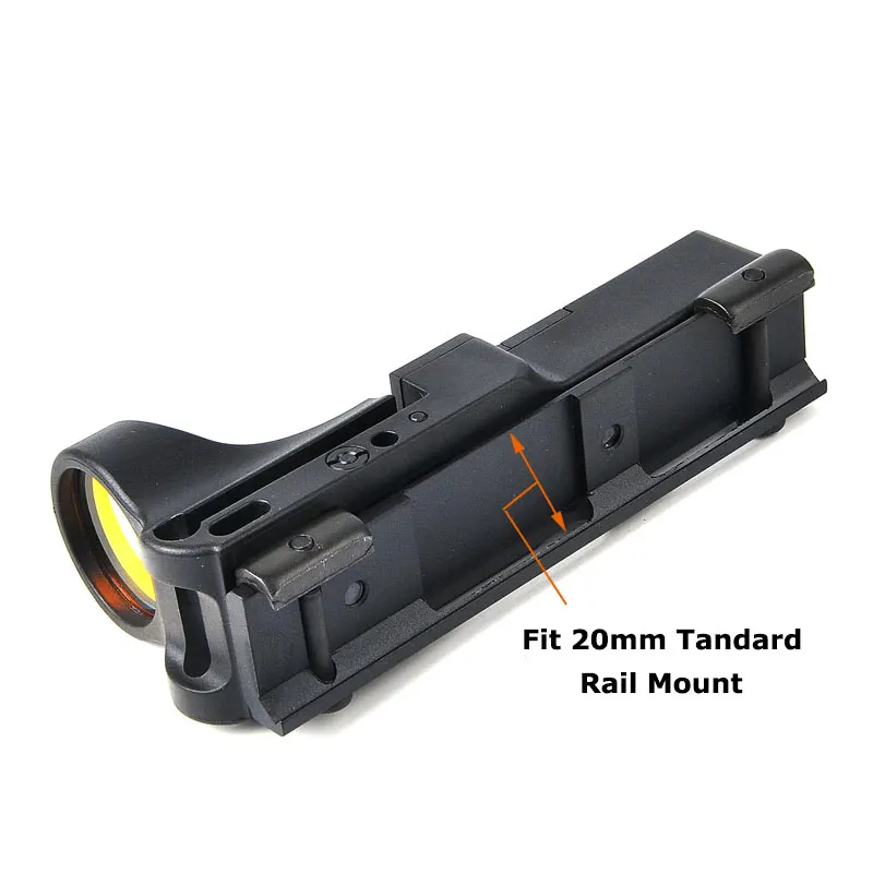 Тактический Красный точечный прицел EX 182 Element SeeMore Railway Reflex Sight C-MORE с красным и зеленым освещением для страйкбола