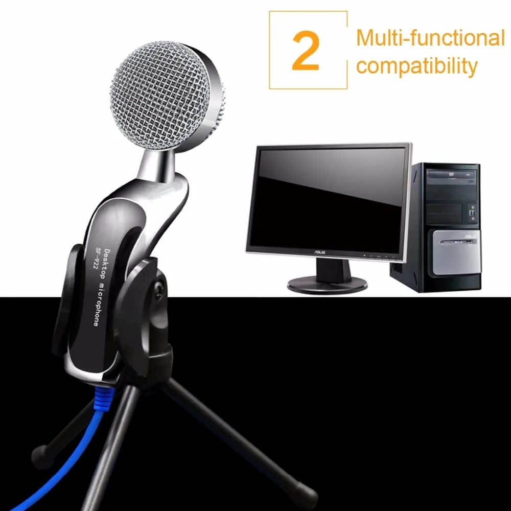 Yanmai SF-922 профессиональный конденсаторный звукозаписывающий микрофон с