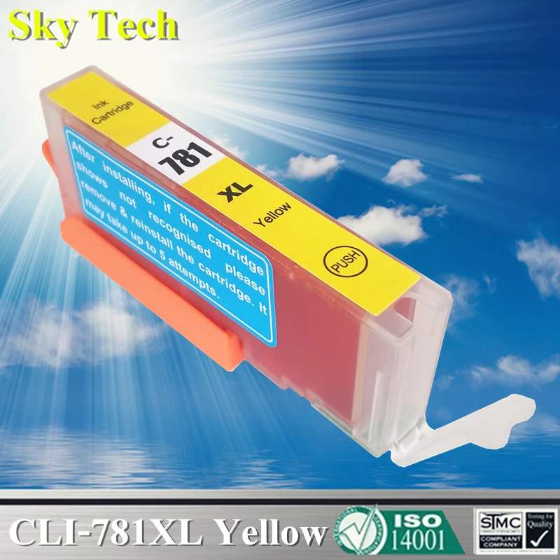 Новые совместимые чернильные картриджи для PGI780 CLI781 XL Canon Pixma TS707 TR8570 TS8170 TS8270 TS9170 и