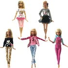 Новейшая Одежда для кукол NK 5 шт.компл., праздвечерние чная одежда ручной работы, модное платье для кукол Барби, аксессуары для детей, игрушки, подарок для девочек, DZ