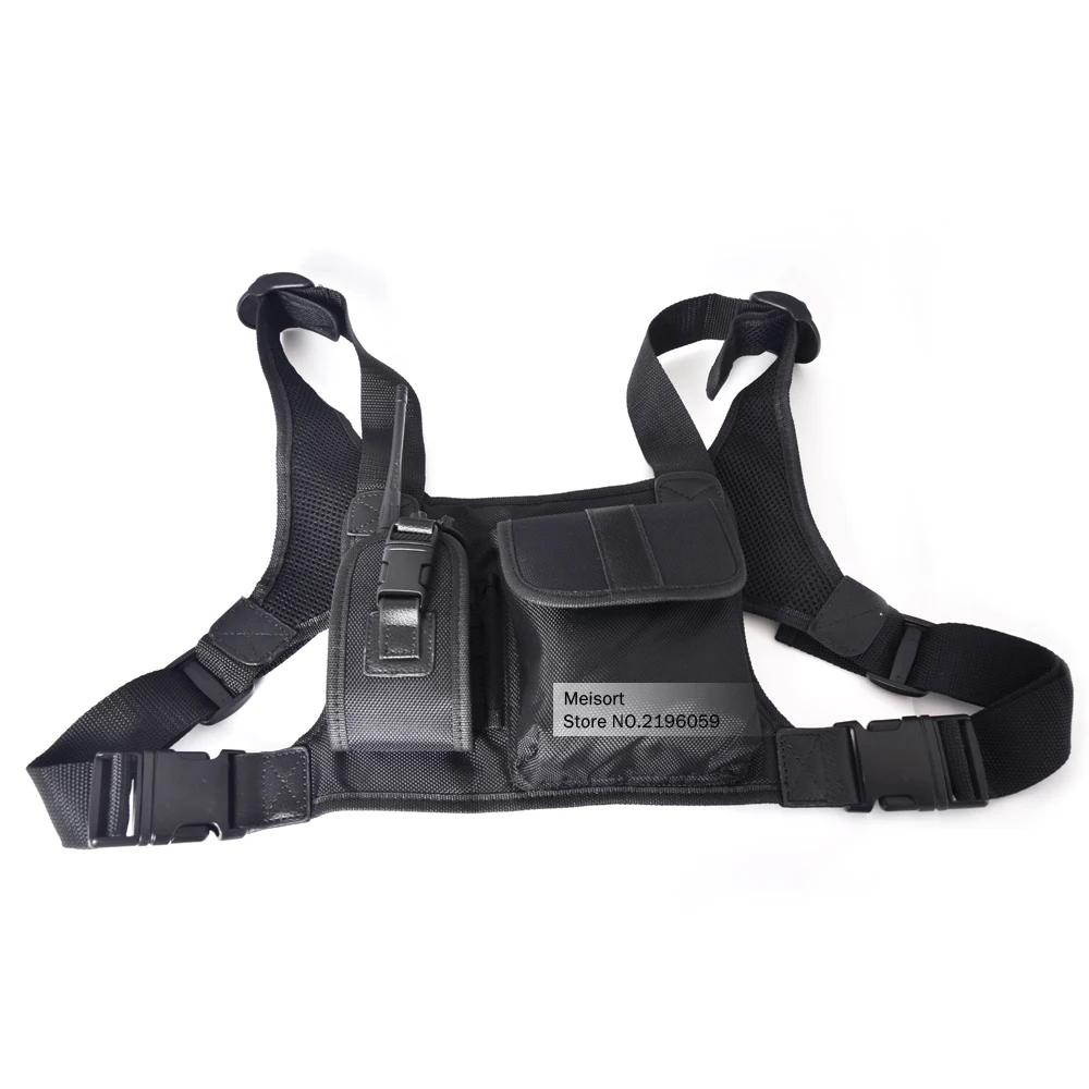 Рация CB Ham нагрудный рюкзак чехол сумка для Baofeng/Kenwood/Yaesu/Icom/Motorola GP340 CP040 BF UV 5R 888S|radio