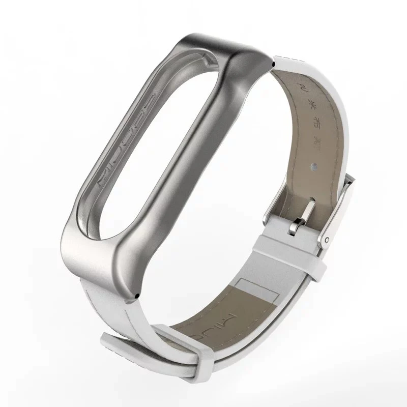 Ремешок Mijobs из искусственной кожи Miband 2 ремешок mi band на запястье умный браслет