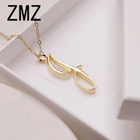 zmz 2019 europeus fashion english letter pendant lovely letter j text necklace gift for momgirlfriend party jewelry