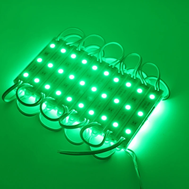 SZYOUMY 1500 шт 5050 3 светодиодный модуль водонепроницаемый IP65 DC12V RGB/W/WW/R/G/B/Y