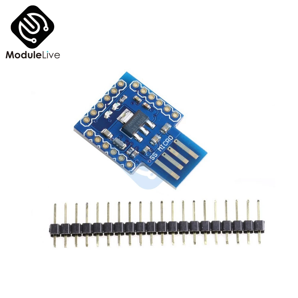 Pro Micro Mini SS Beetle виртуальная клавиатура ATmega32u4 модуль для Arduino 16Mhz 3 V 5V IO UART I2C SPI PWM