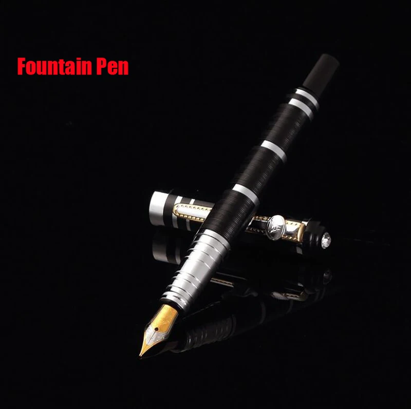 Классический дизайн роскошный тяжелый металлический роллер шариковая ручка для