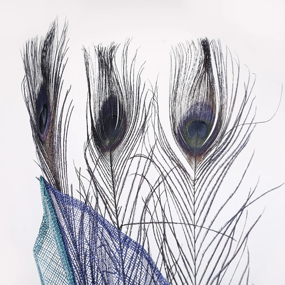 Очаровательные женские элегантные летние шляпы Fedoras с перьями павлина