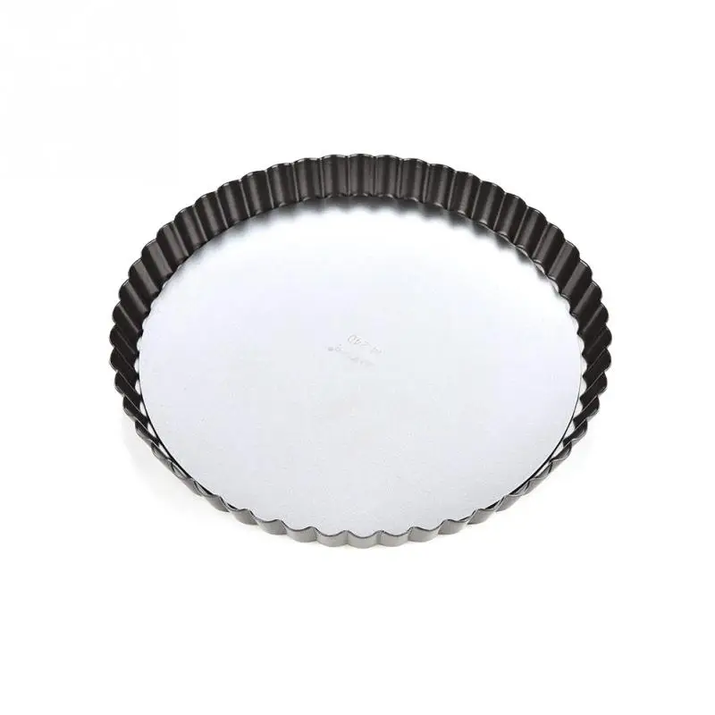 10 inch Алюминиевый сплав с антипригарным покрытием пирог Tart съемный антипригарное дно выпечки кондитерские формы сковорода 4 размера - Цвет: 10 inch