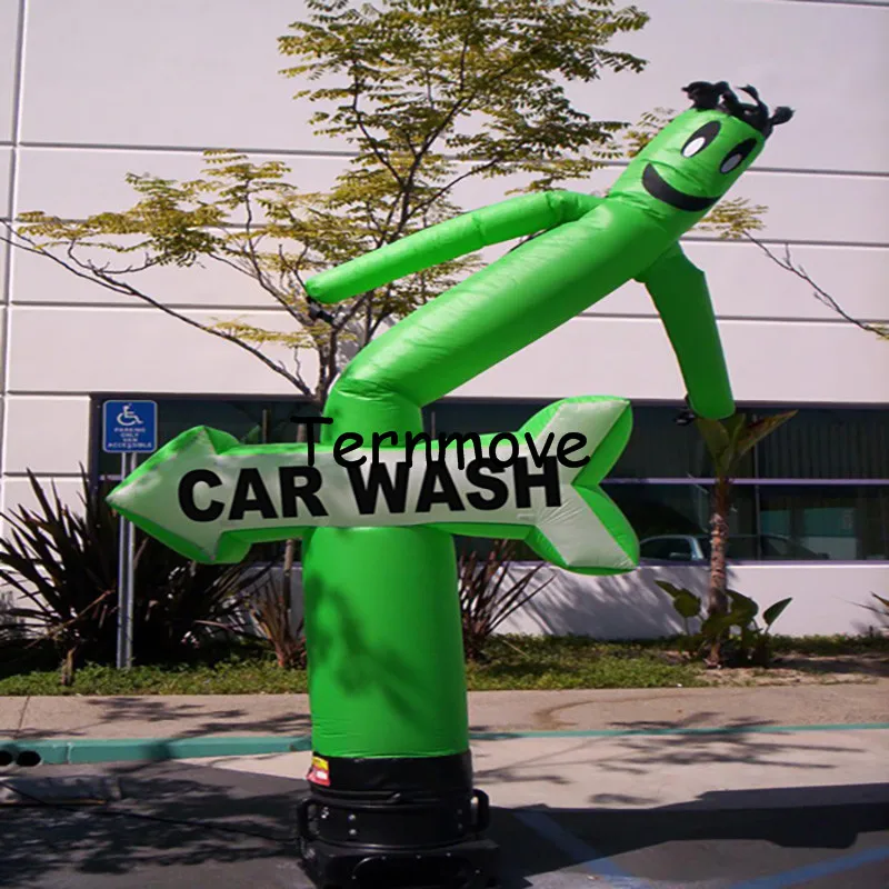 Надувной парень-мушка со стрелой машущий танцор танцоры неба для вечеринок