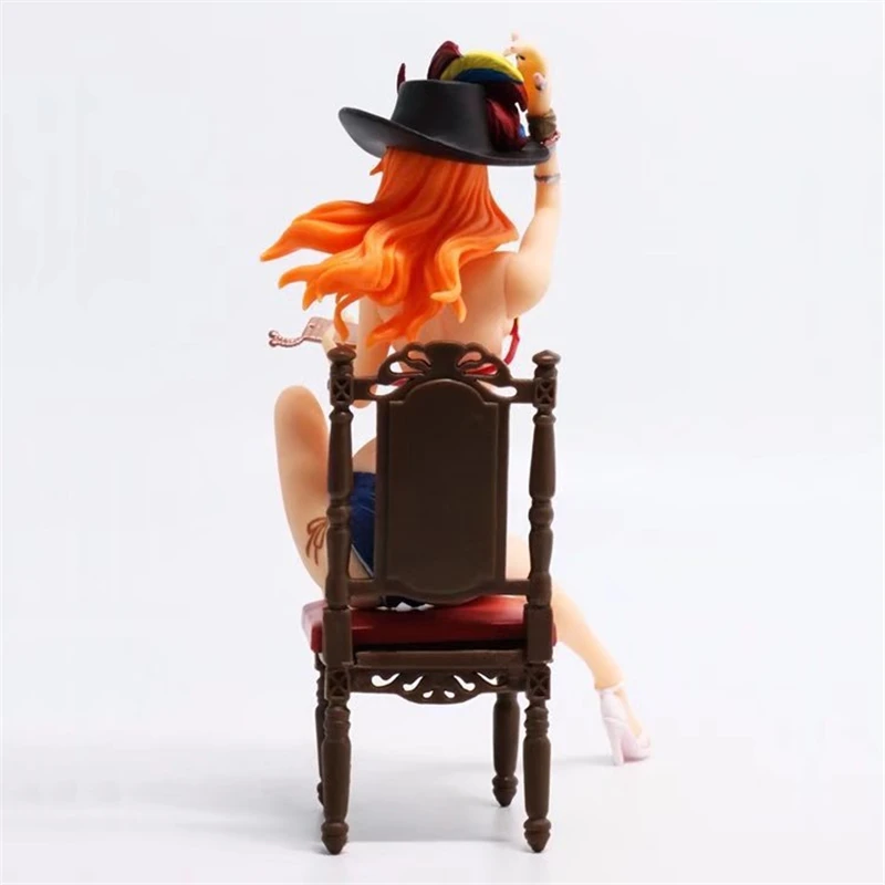 Аниме One Piece флаг алмазный корабль Nami сексуальные ПВХ Фигурки Коллекционная